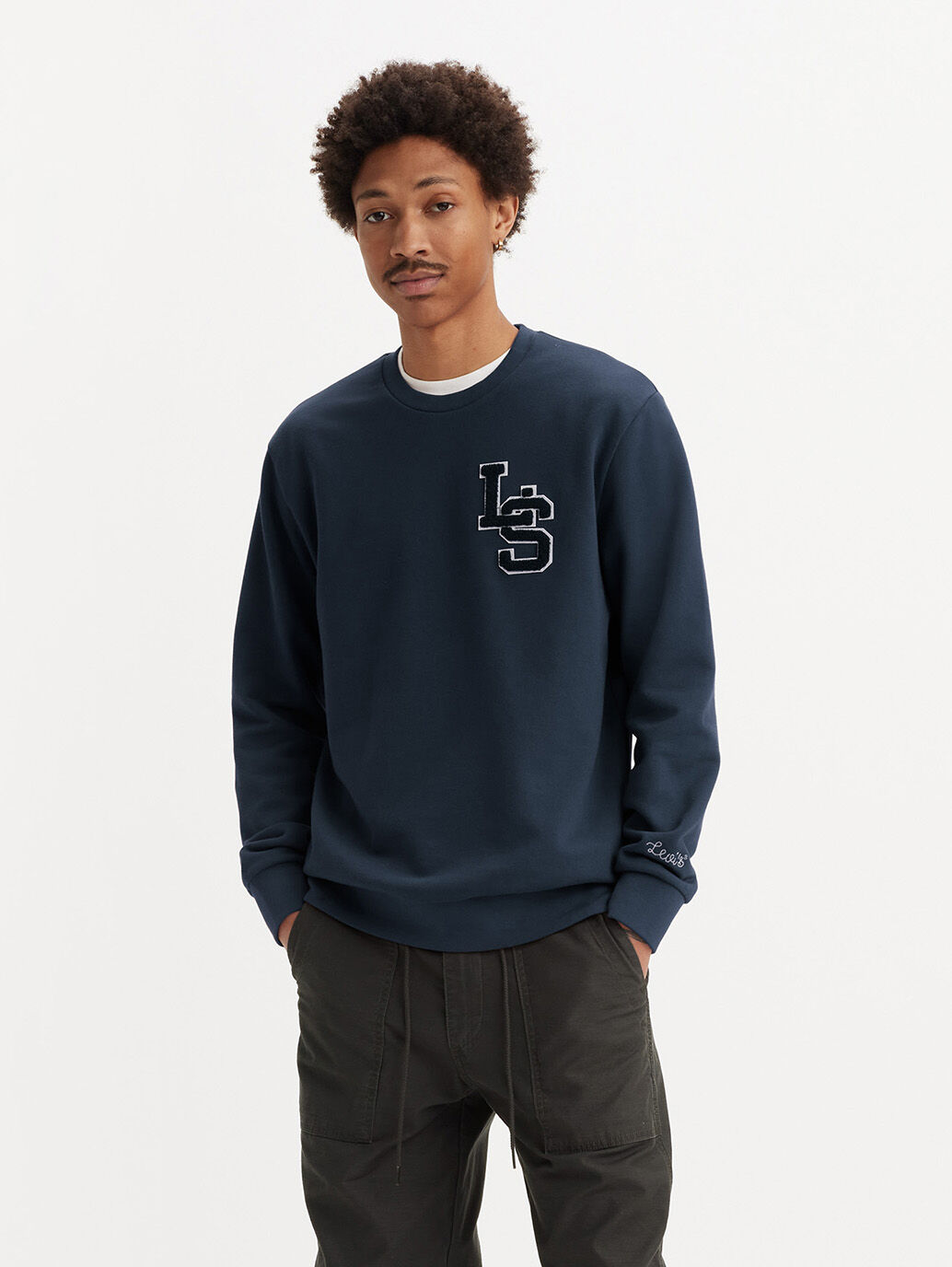 Levi's® Men's Standard Fit Graphic Crewneck Sweatshirt